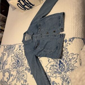 Crescent, denim jacket size large